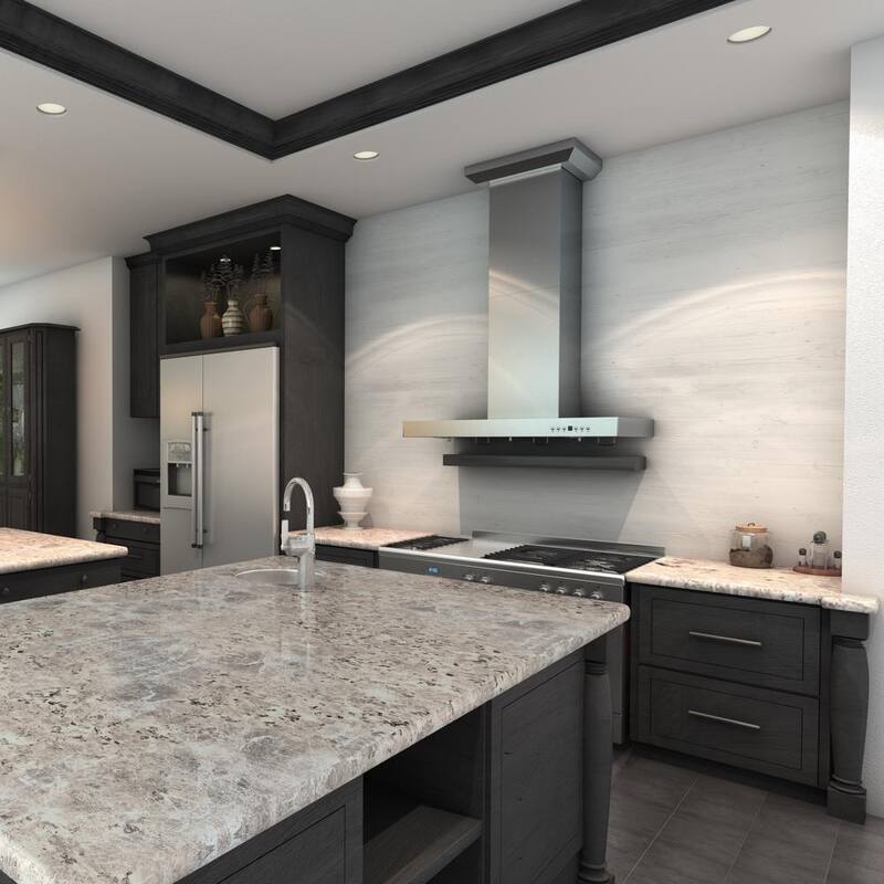 400 CFM Convertible Wall Mount Range Hood in Stainless Steel X4380