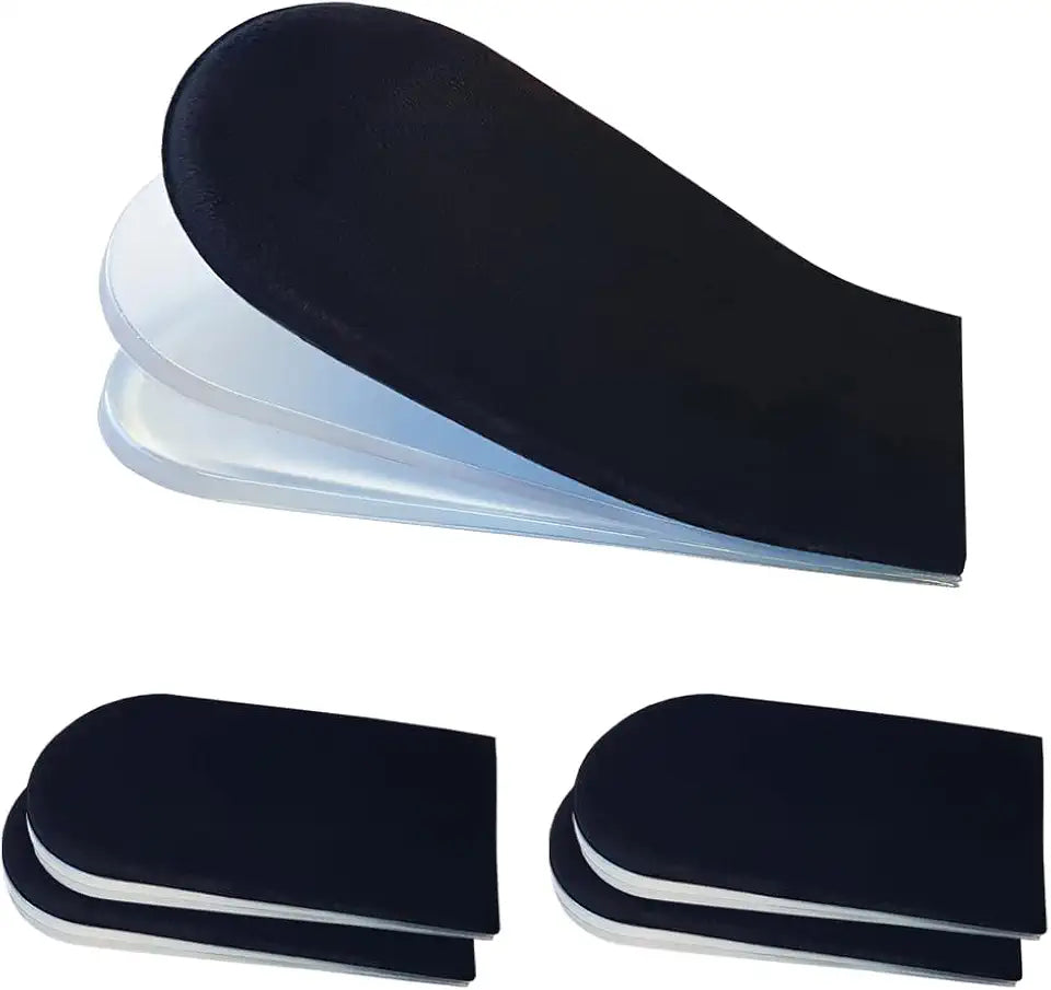 3-Layer Heel Lift Inserts with Gel Cushion, Large, 2 Pairs V59878
