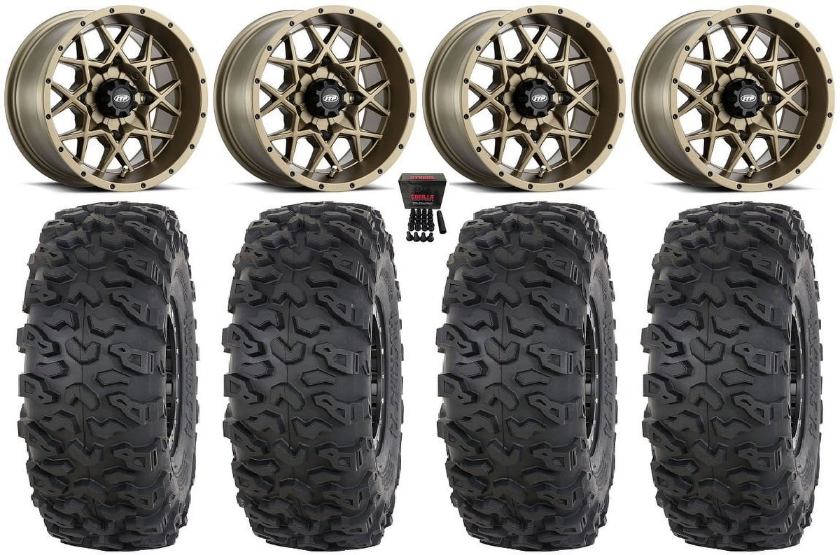 15" Bronze Wheels 33" Tires P4753