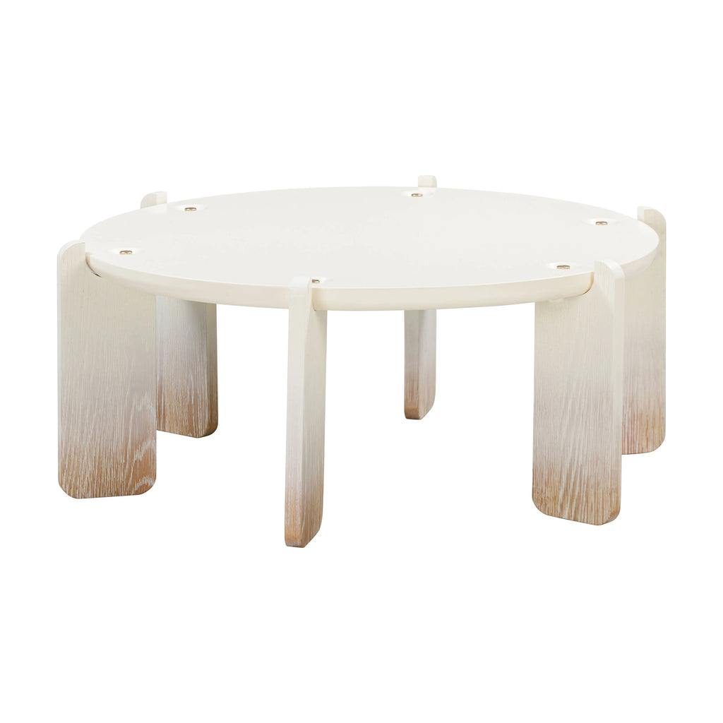 Cream Oak Coffee Table B699