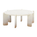 Cream Oak Coffee Table B699