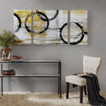 Yellow Gel Coated Canvas (Set of 3) J623