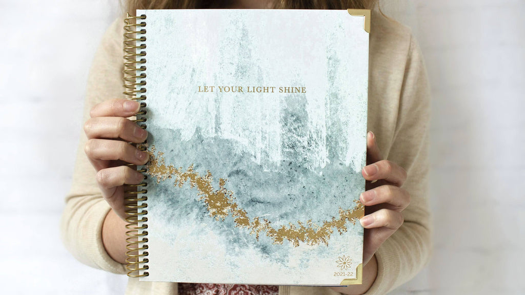 Crystal Blue Hard Cover Vision Planner X18891