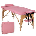 Portable Massage Table 28 inche Wide Heigh Adjustable 2 Folding Spa Table E6860