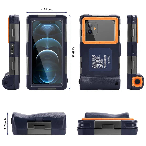 Waterproof Protective Case for Phones Up to 6.9 Inch Q485
