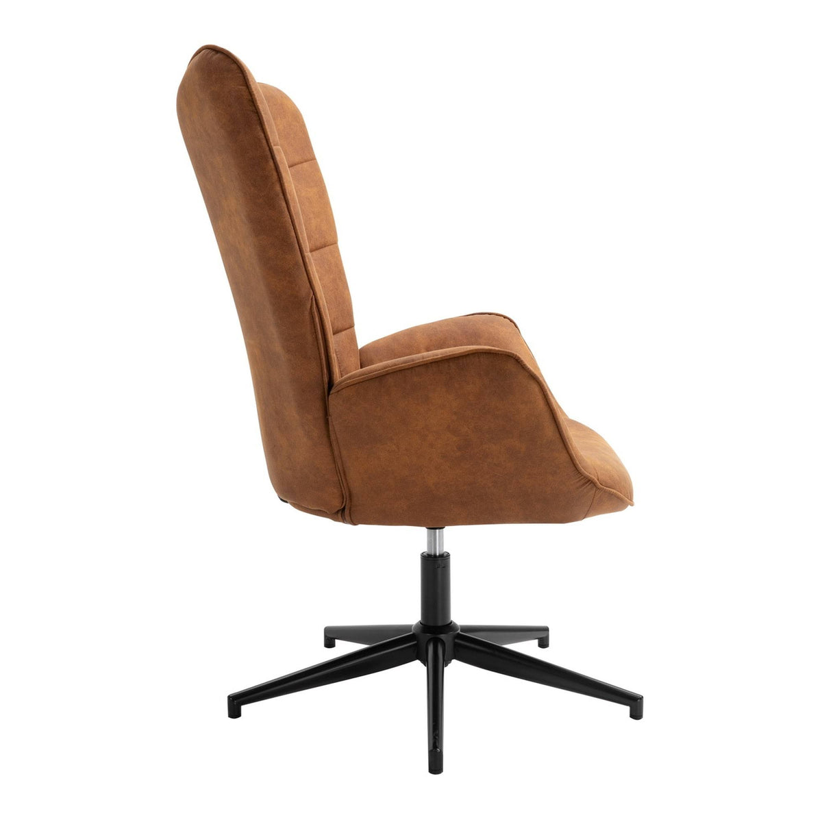 Dark Green Leisure Chair with Round Arm N96753