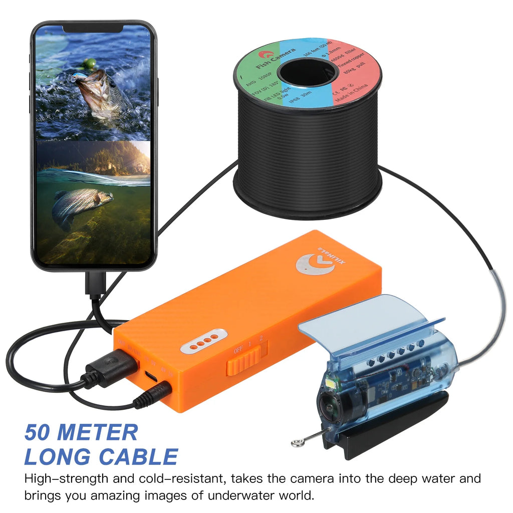 1080P Underwater Camera with 50M Cable E61742