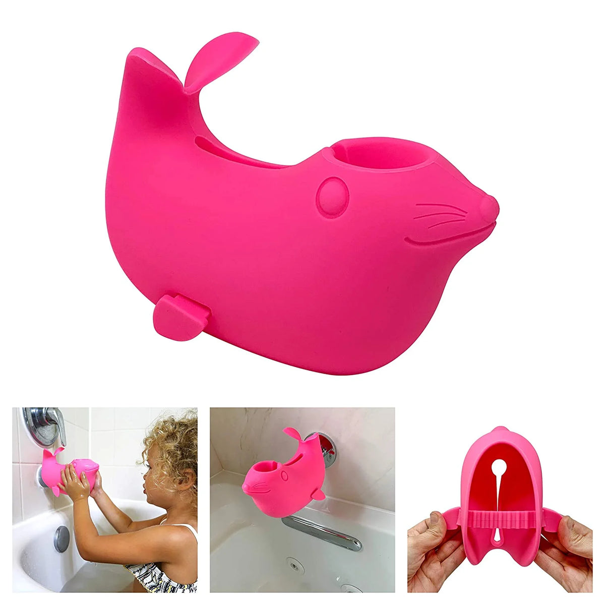 Pink Bath Spout Cover Z5046