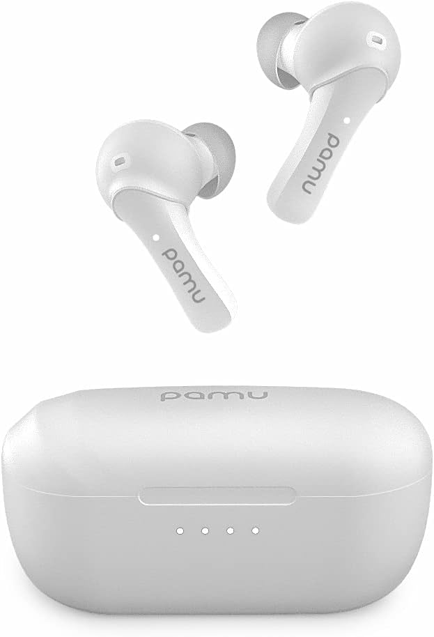 Black True Wireless Earbuds with Charging Case, Pack of 2 Q837