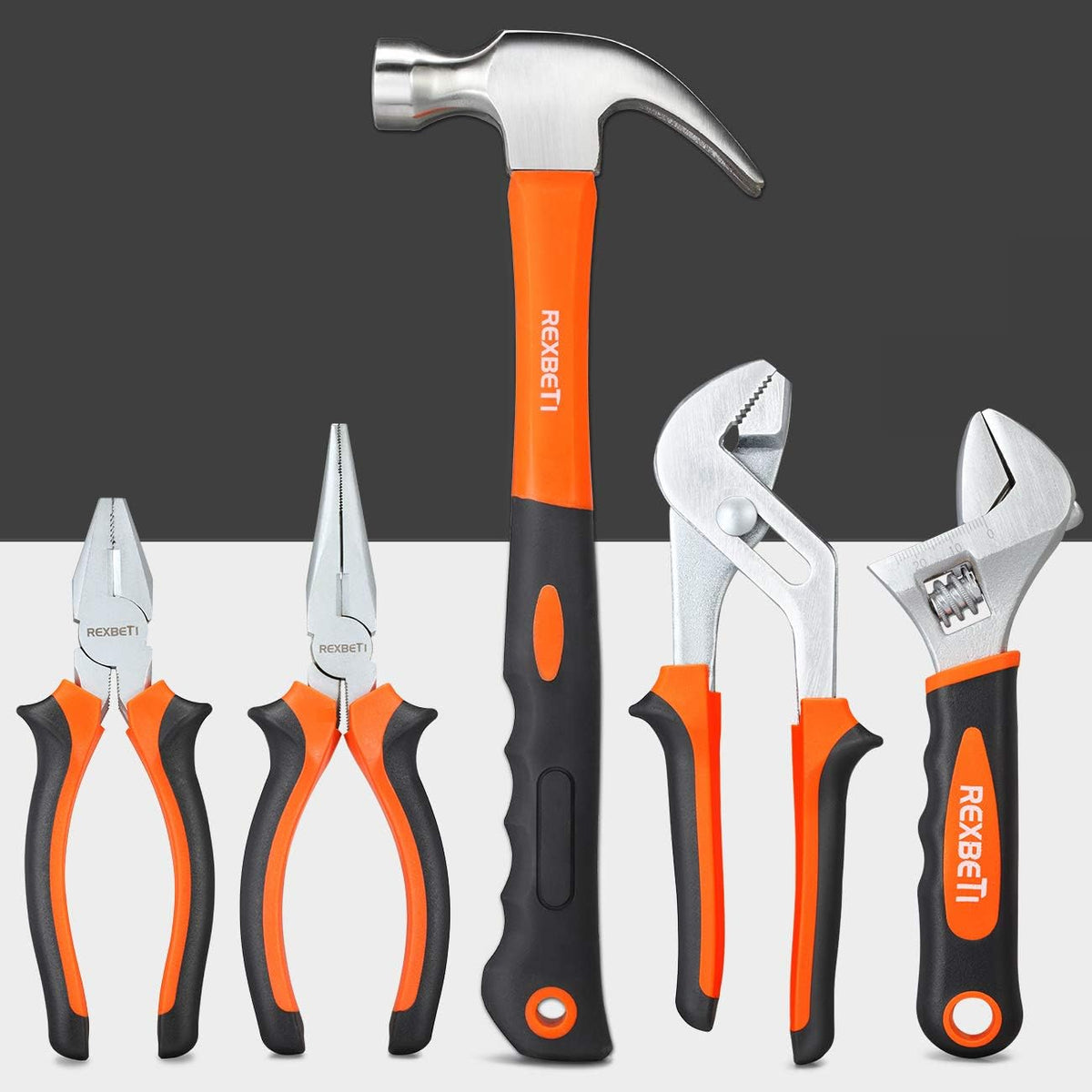 217-Piece Household Tool Kit with Solid Carrying Tool Box D689928
