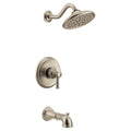 Brushed Nickel Tub and Shower Trim Kit N324