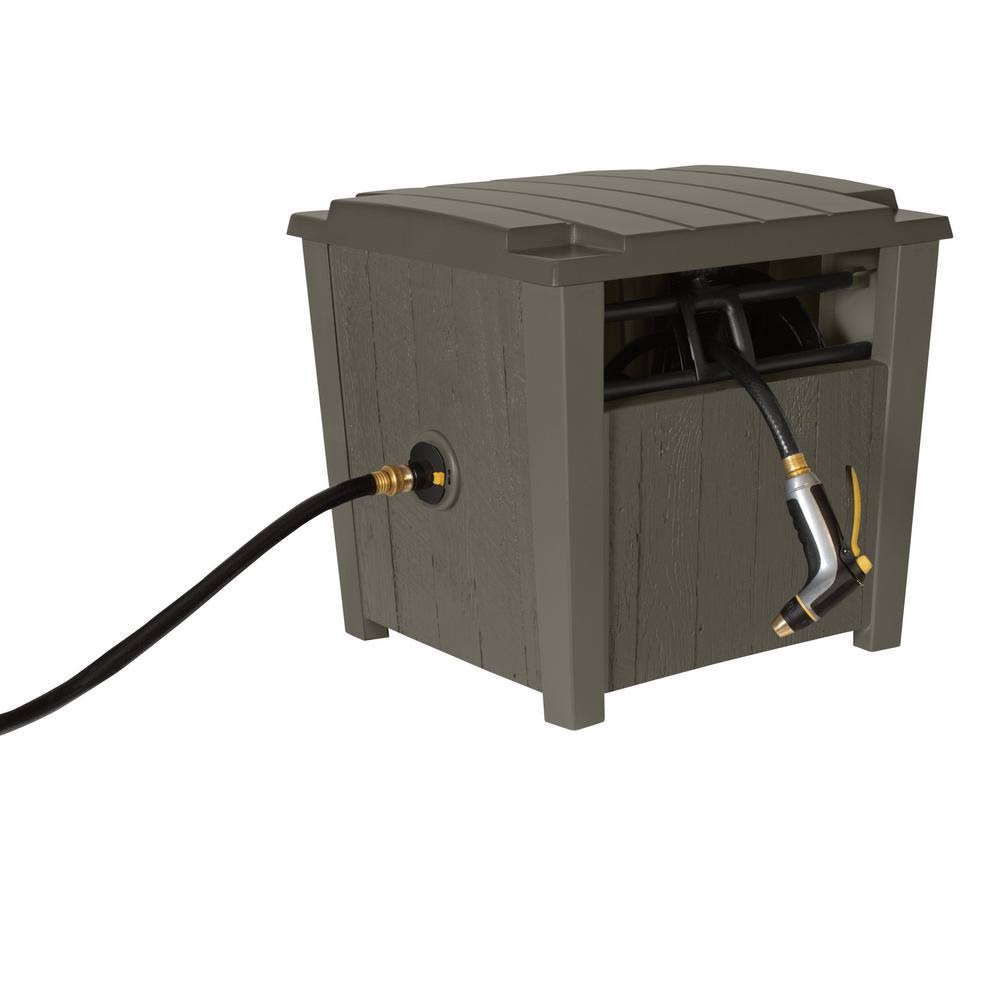 Farmhouse Hideaway Hose Reel Box V5492