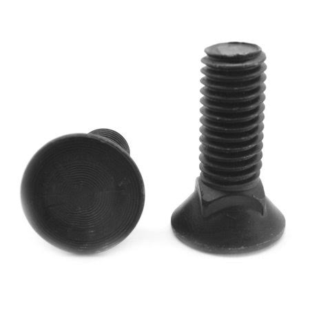 1/2 inch-13 x 1 1/4 inch Coarse Thread Grade 5 Plow Bolt Black Oxide Pk 100 Y823