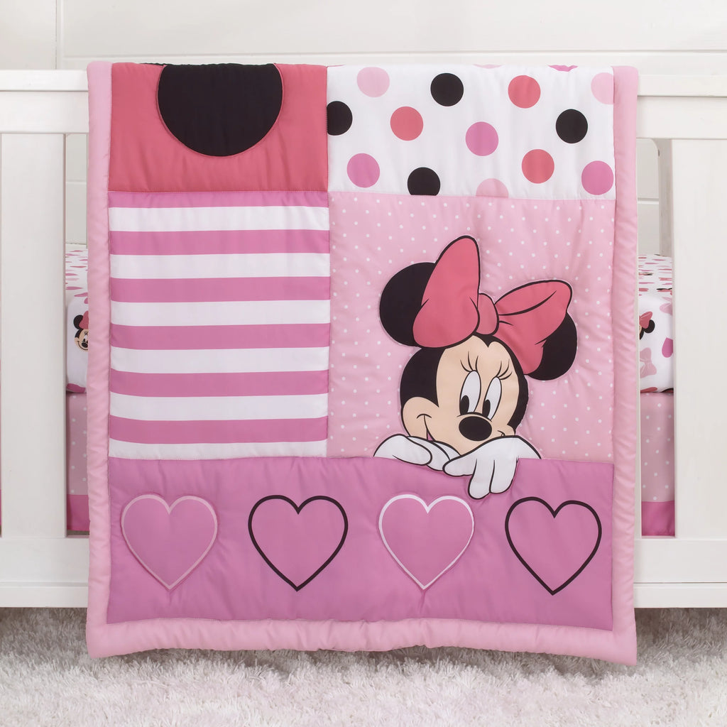 3-piece Crib Bedding Set and Storage Box M3347