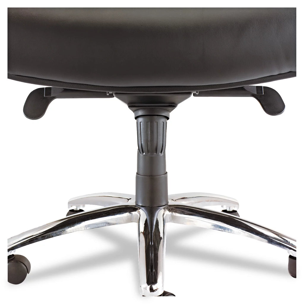 Black Leather High-Back Swivel/Tilt Office Chair S55913