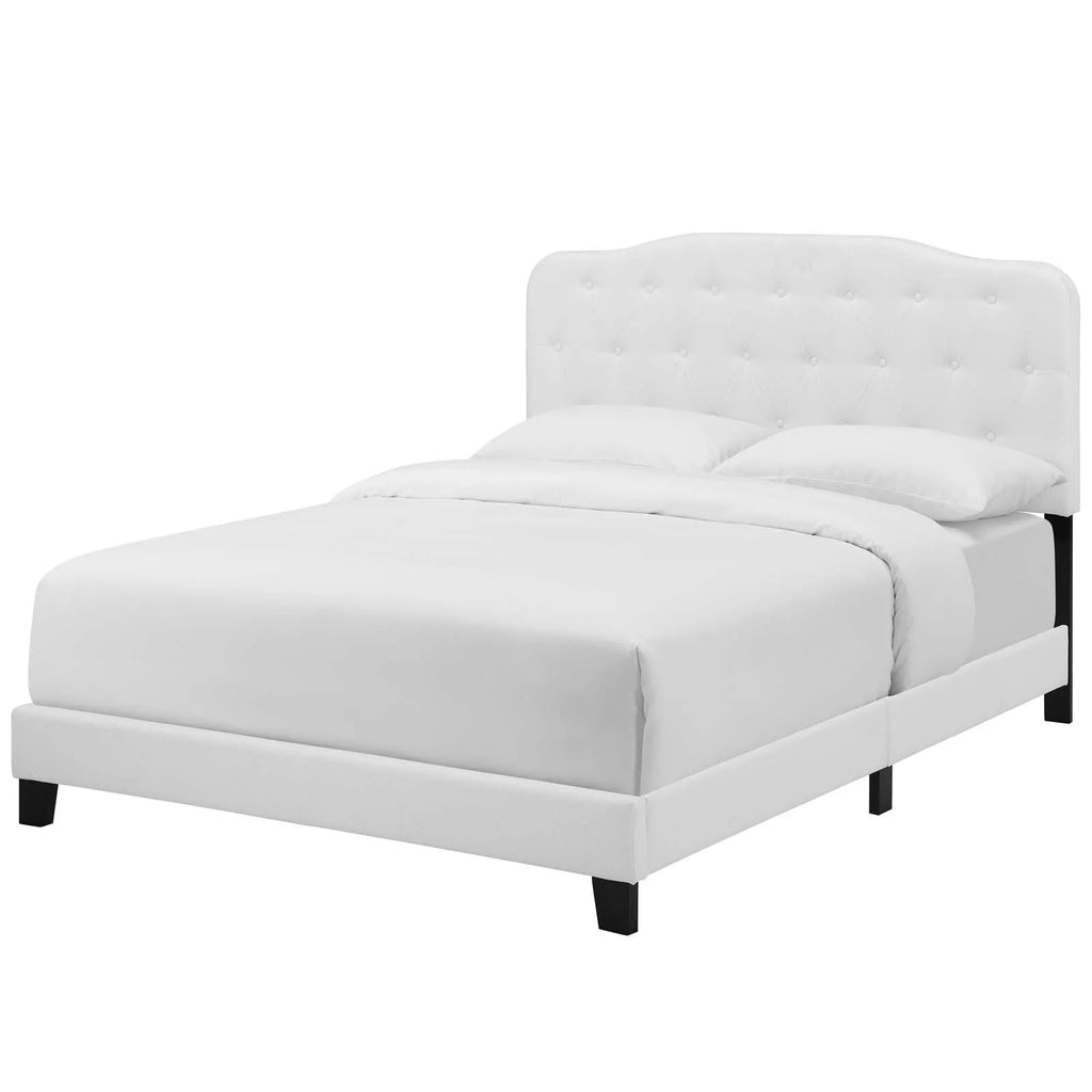 Twin Size Fabric Platform Bed Frame M115680