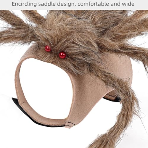 Dog Halloween Spider Costume with Adjustable Fasteners V990
