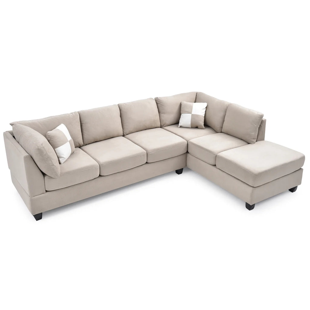 Vanilla Sectional (3 Boxes) E3970