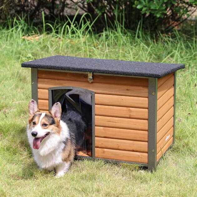 Wooden Heavy-Duty Dog Crate S1043