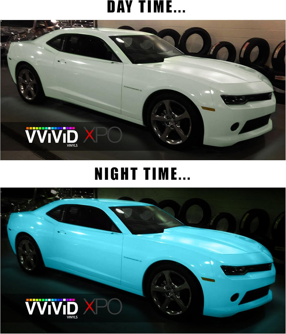 Glow in The Dark Vinyl Wrap Adhesive Film Sheet (10ft x 5ft) V1462