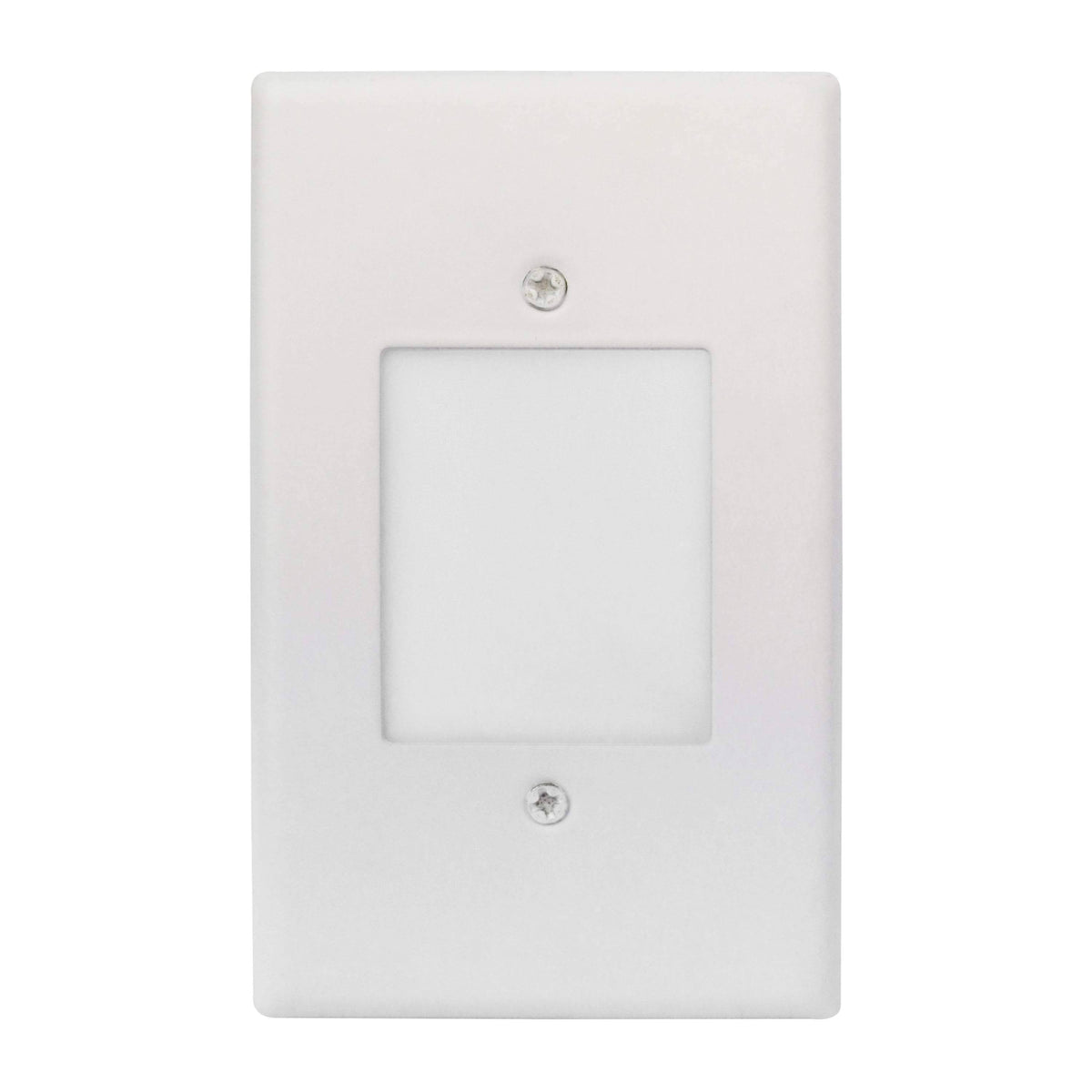 3 Pack White Angled Louver Step Light with Vertical/Horizontal Plate I8779
