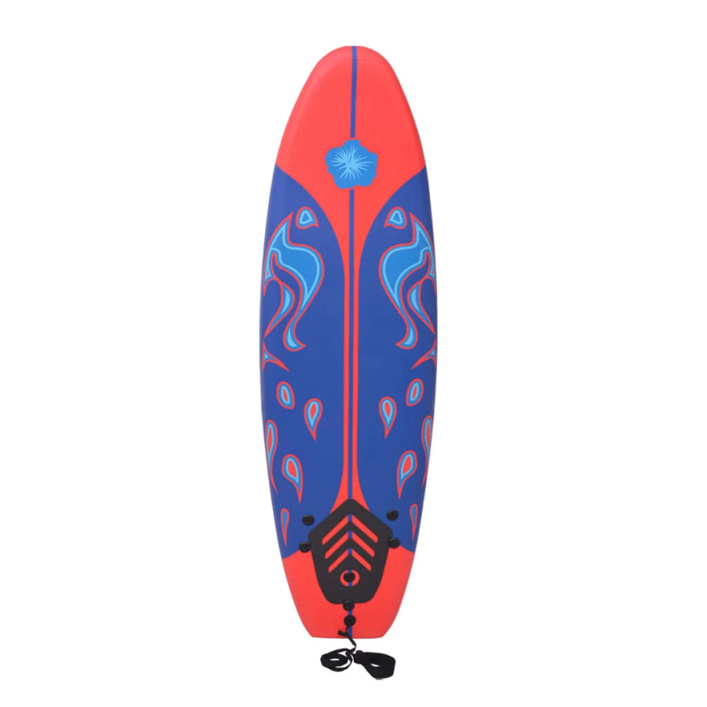 Blue and Red Surfboard R554740