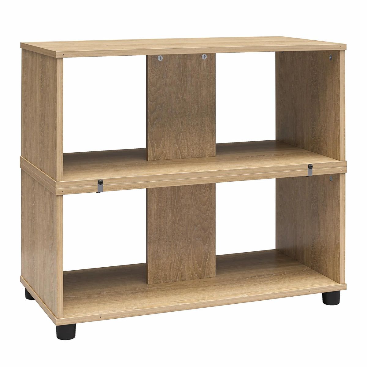 Adjustable Stacking TV Stand up to 70 inches Natural D60292