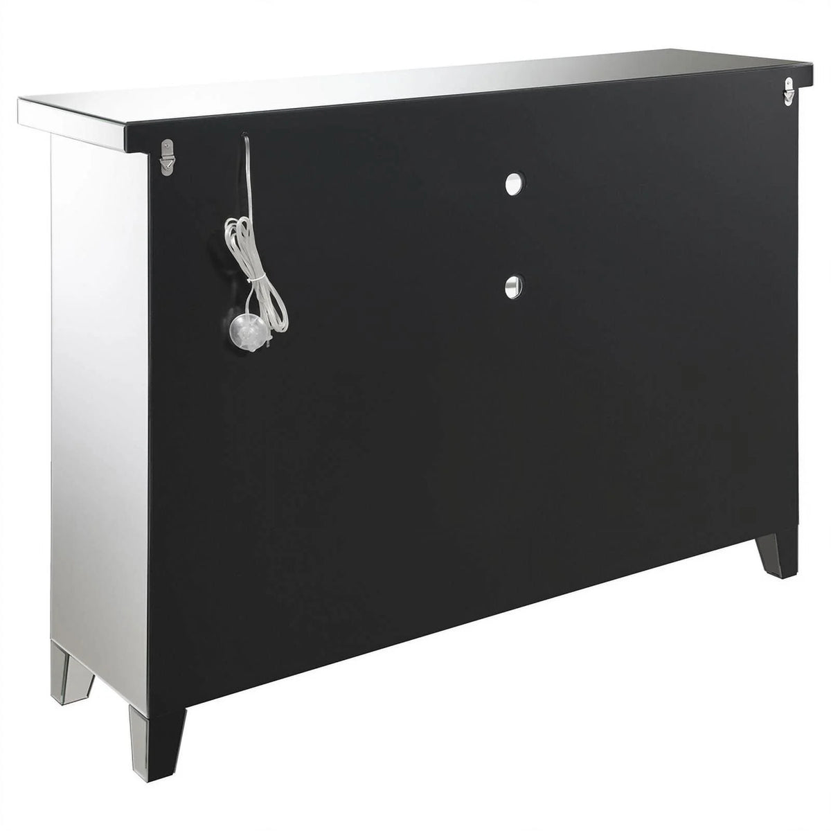 2-door Wine Cabinet with Lighting Mirror P4545