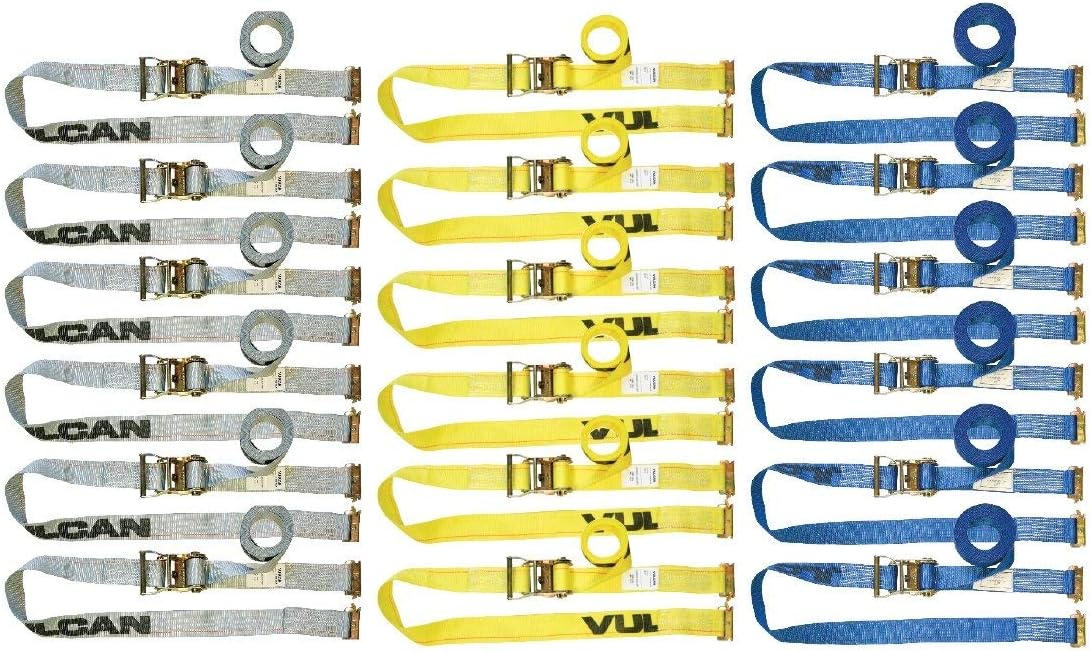 18 Piece E-Track Logistic Strap Combo Pack M247415