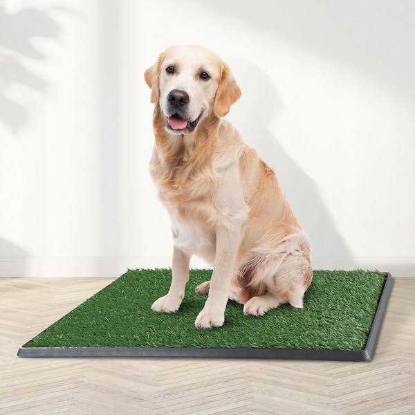 Artificial Grass Dog Potty Pad with Tray R9090