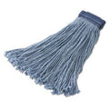 White Cotton/Synthetic Cut-End Blend Mop Head, 20oz, 12/Carton N554