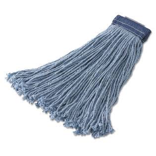 White Cotton/Synthetic Cut-End Blend Mop Head, 20oz, 12/Carton N554