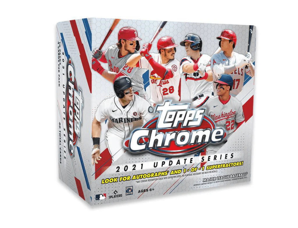 Topps MLB Chrome Update Baseball Trading Card Box E466