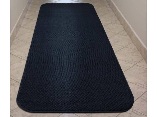 Navy Blue Skid-Resistant Carpet Runner I245695