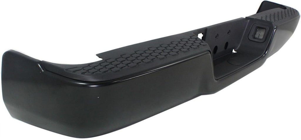 Black Steel Rear Step Bumper Assembly L471