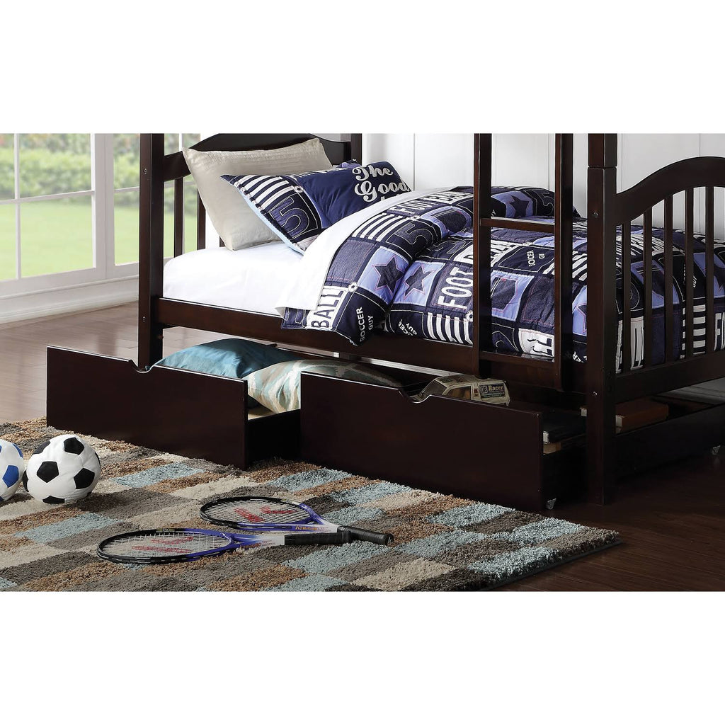 White Twin/Twin Bunk Bed Y758746