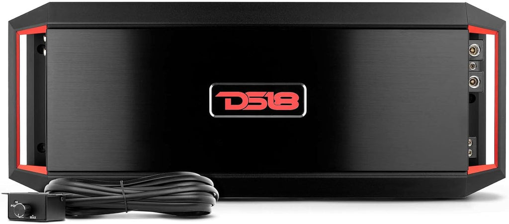 6000 Watts Max 1 Channel Class D Amplifier with Bass Remote Knob B615