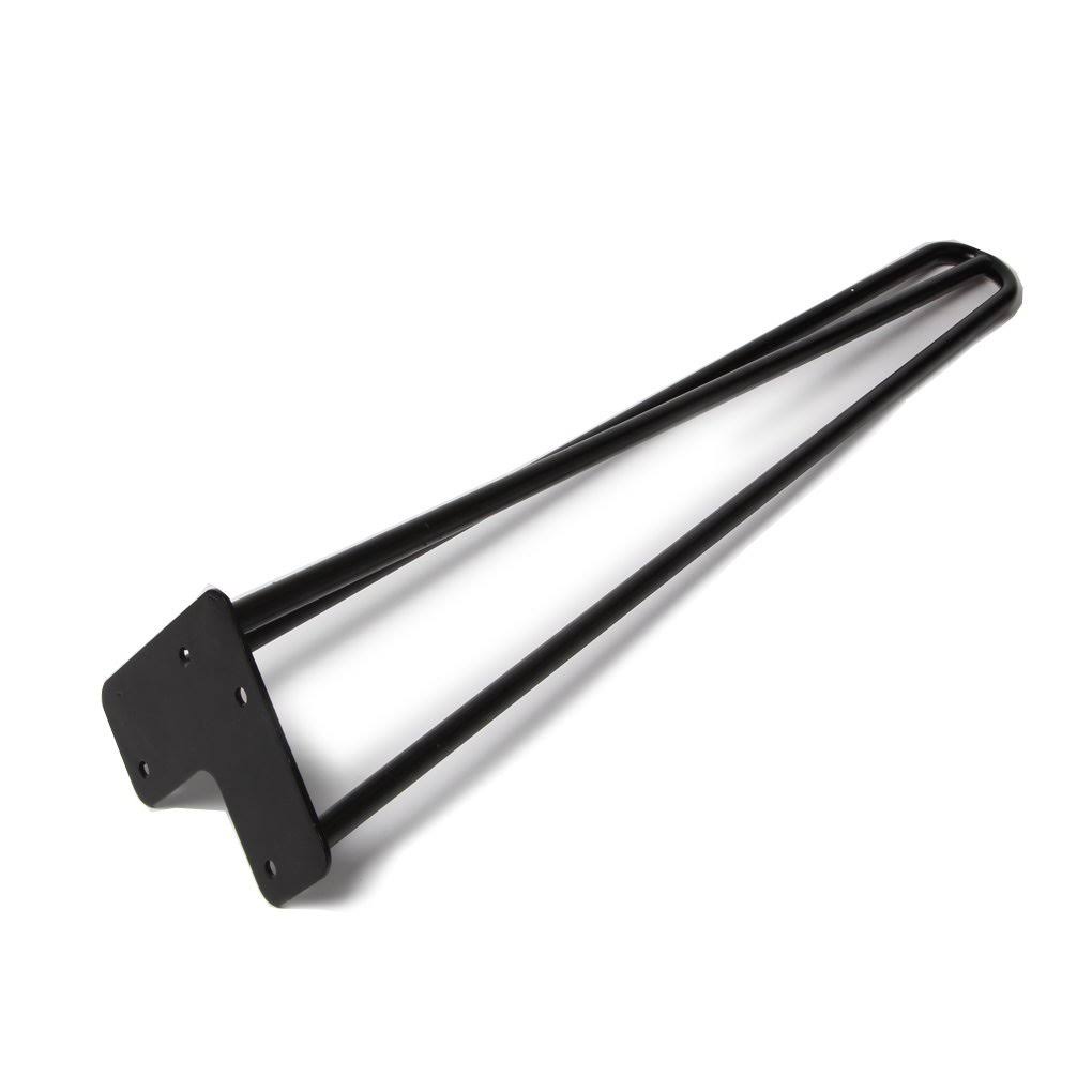 Satin Black Hairpin Coffee Table Legs Set of 4 Y820164