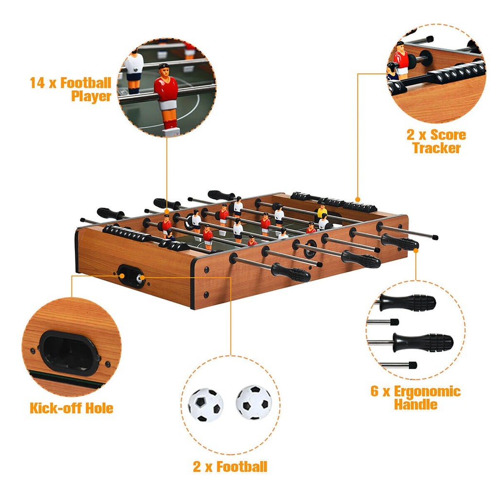 4 In 1 Multi Game Hockey Tennis Football Pool Table H230