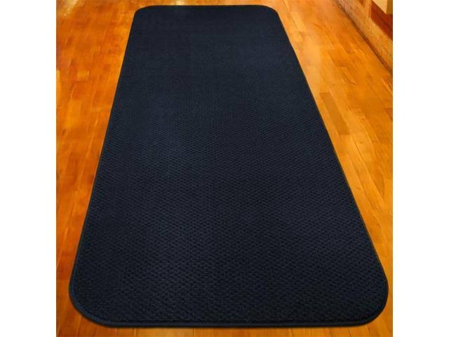 Navy Blue Skid-Resistant Carpet Runner I245695