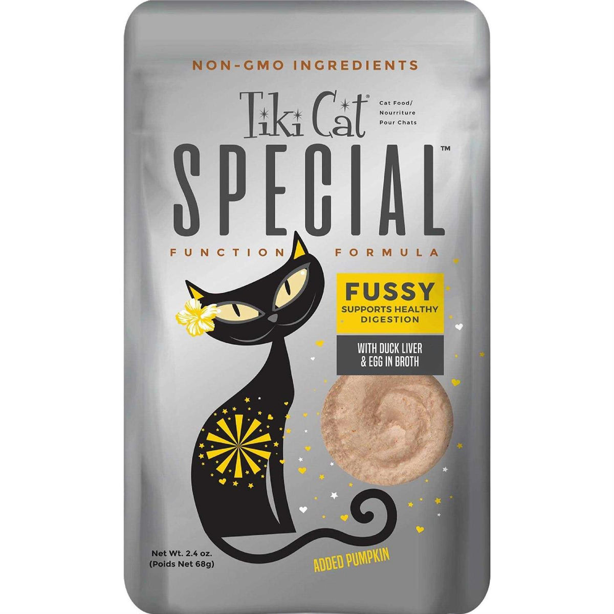 Duck Liver & Egg Wet Cat Food Pouches P95095