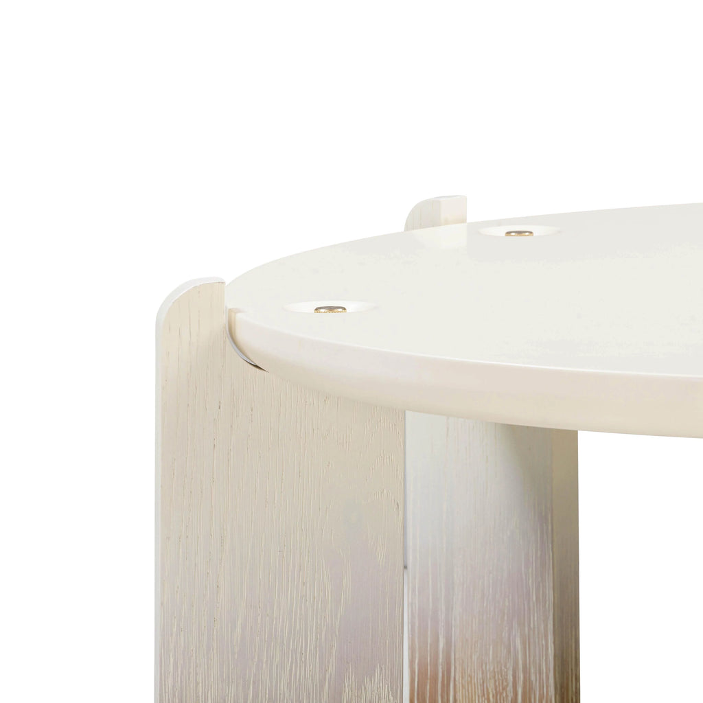 Cream Oak Coffee Table B699