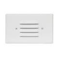 3 Pack White Angled Louver Step Light with Vertical/Horizontal Plate I8779