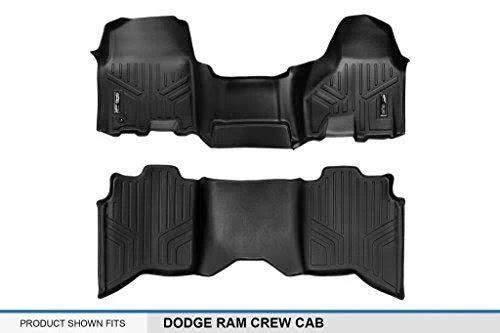 Black 1st & 2nd Row Floor Mats E3989