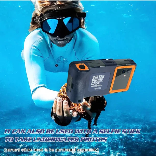 Waterproof Protective Case for Phones Up to 6.9 Inch Q485