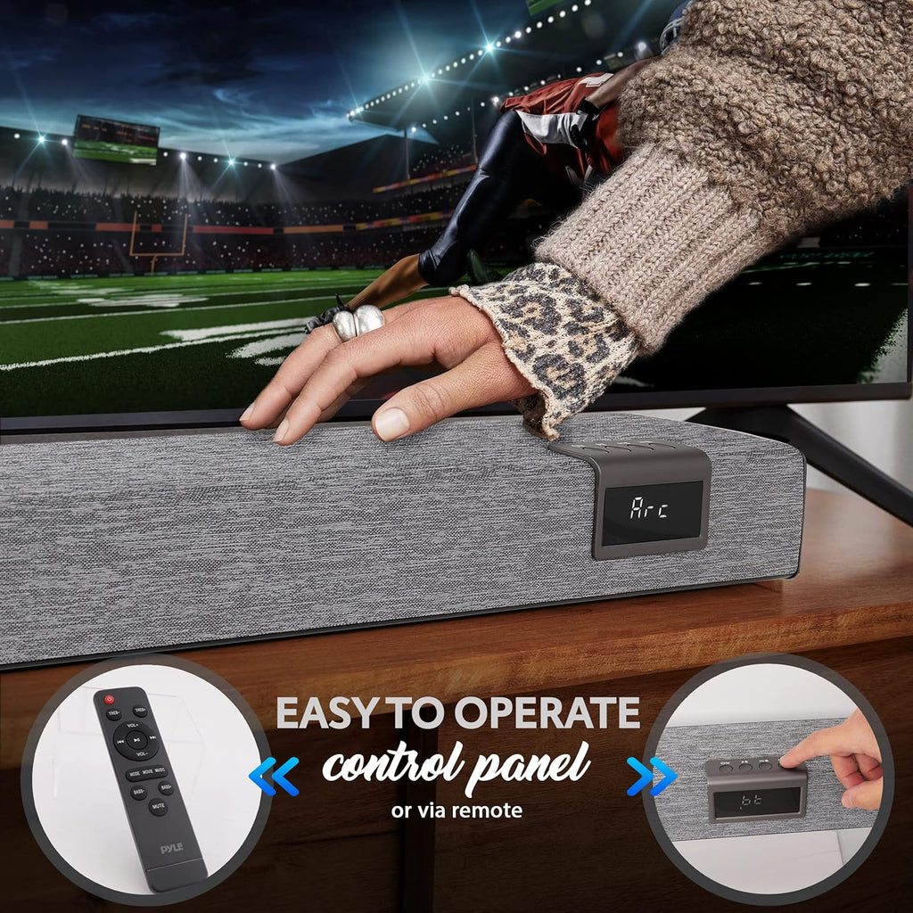 60W 35" Bluetooth Sound Bar with Remote Control L381