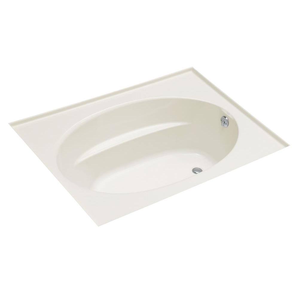 White Alcove Soaking Bathtub P97427