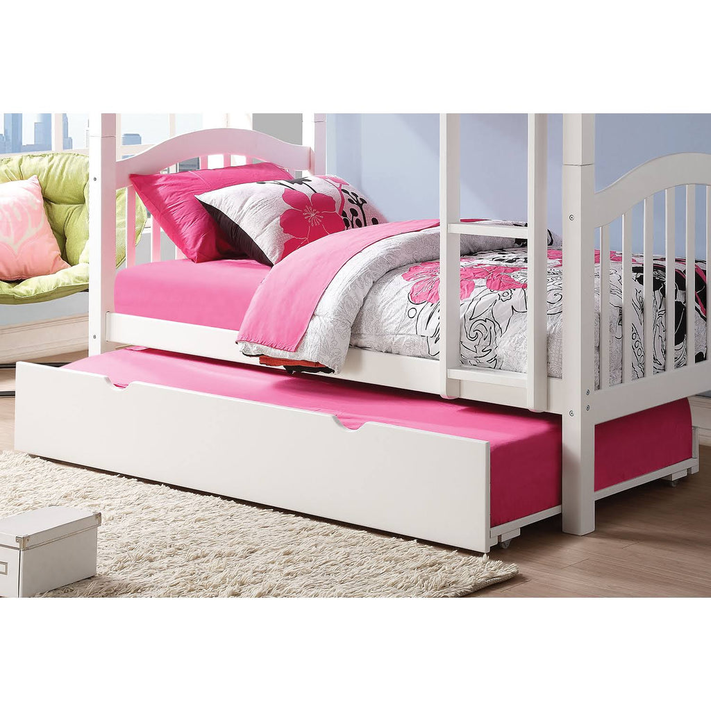 White Twin/Twin Bunk Bed Y758746