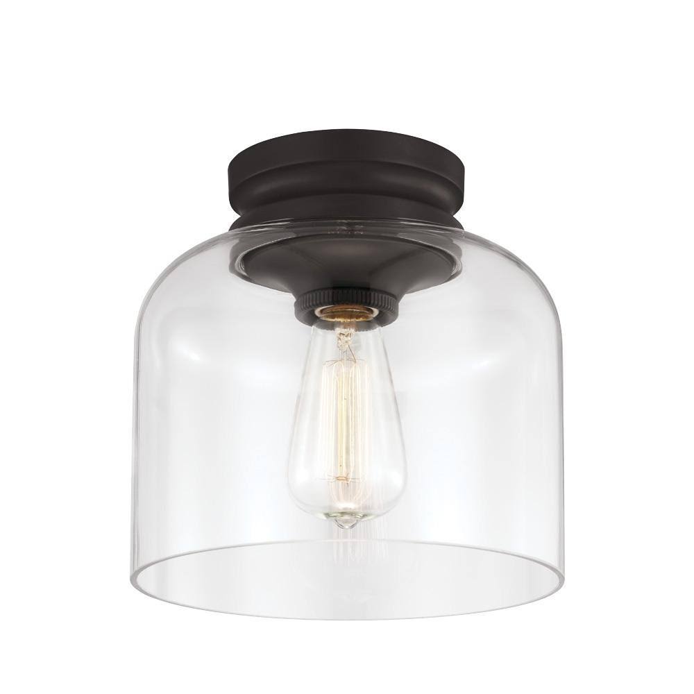 Bronze Contemporary Flushmount Light E8651
