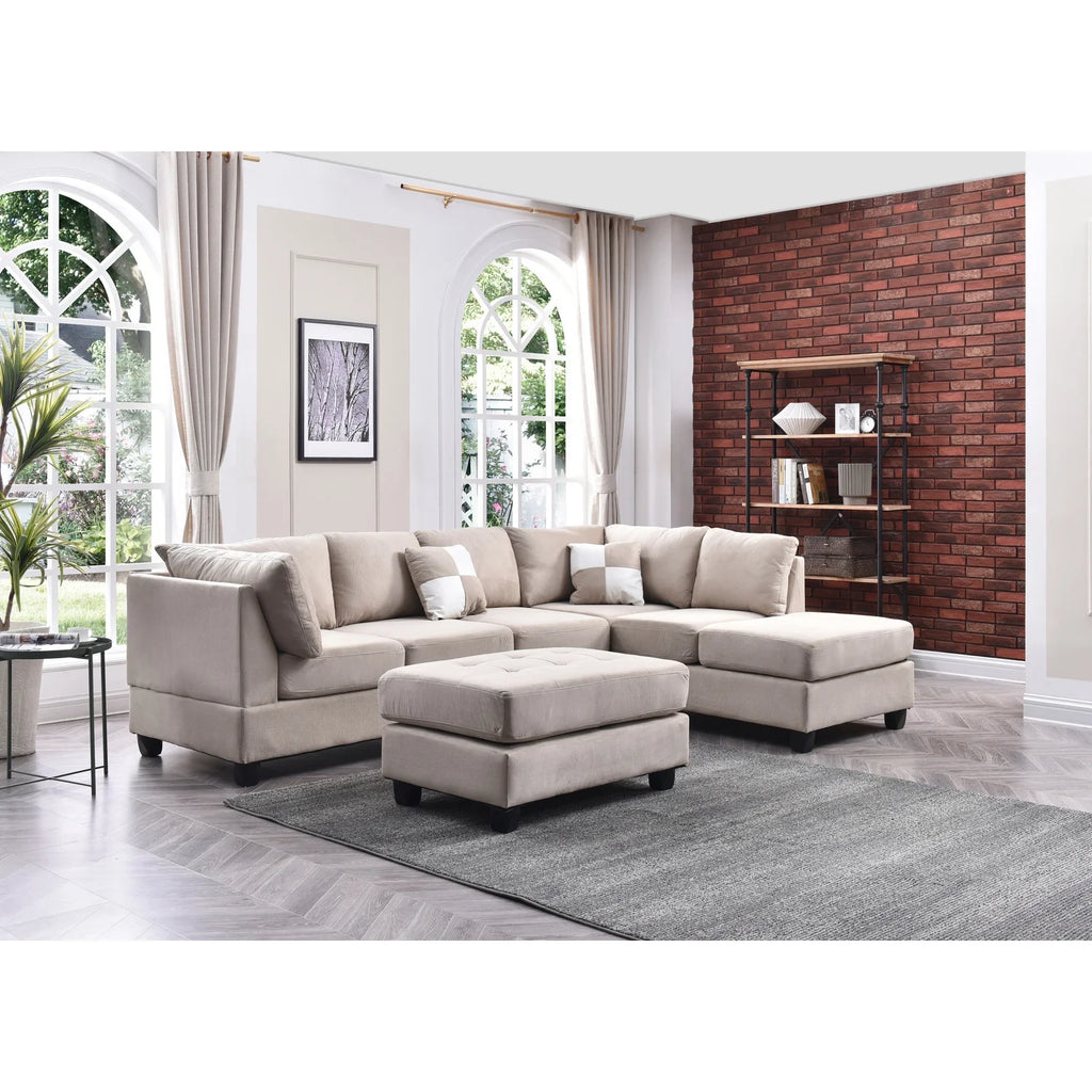 Vanilla Sectional (3 Boxes) E3970